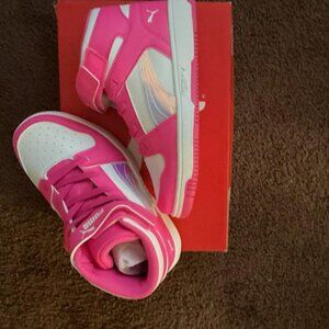 Little Girl Hot Pink Pumas